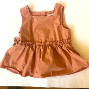 Grayson Collective Toddler Girl Size 3T Terra Cotta Dress Top